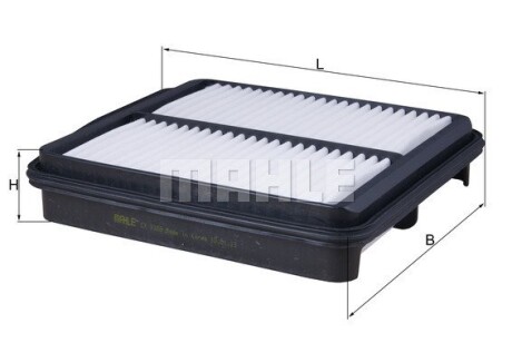 Фото 3 - Повітряний фільтр Knecht / Mahle LX 3159 (LX3159)