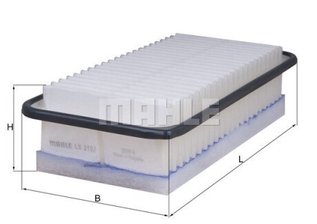 Фото 3 - Воздушный фильтр Knecht / Mahle LX 3187