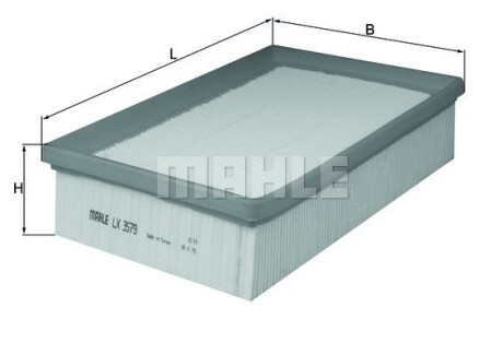 Фото 3 - Повітряний фільтр Knecht / Mahle LX3579