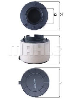 Воздушный фильтр - (8K0133843L) Knecht / Mahle LX4249