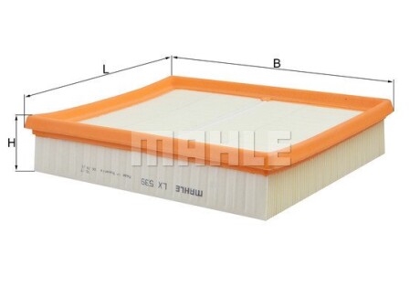 Фото 3 - Повітряний фільтр Knecht / Mahle LX 539