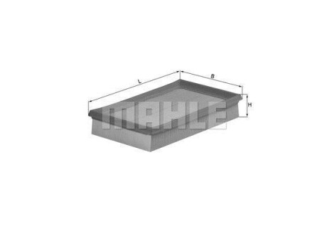 Повітряний фільтр - (b33G13Z40, B33G13Z409A) Knecht / Mahle LX 663