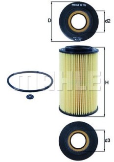 Масляный фильтр - Knecht / Mahle OX 773D