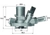 Термостат, охлаждающая жидкость - (55208964, 1338272) Knecht / Mahle TI14780 (фото 4)