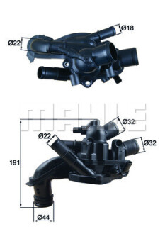 Термостат Mini Cooper 06-13 (105 °C) MAHLE - Knecht / Mahle TM 46 105