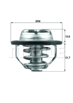 Термостат MAHLE - Knecht / Mahle TX 122 82