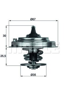 Термостат Mahle - Knecht / Mahle TX3487D