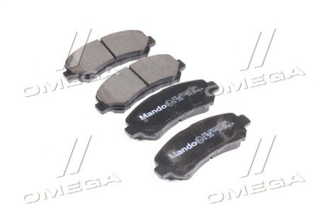 Колодки гальмівні дискові NISSAN QASHQAI, TEANA, X-TRAIL передн. - MANDO MBF015236