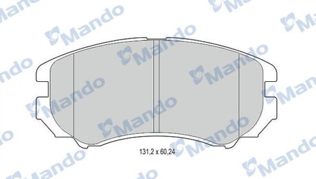 Гальмівні колодки до дисків - MANDO MBF015308