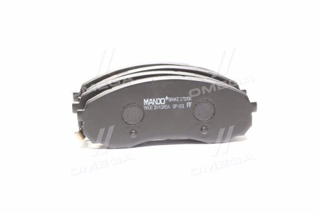 Колодки гальм. HYUNDAI/KIA H1 - (581014HA00, 581014HA01, 581014DA00) MANDO MPH40