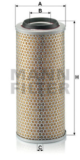 Фото 2 - Воздушный фильтр MANN C 15 165/3 (C151653)