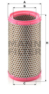 Фото 2 - Повітряний фільтр MANN C 1589/3 (C15893)