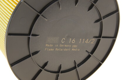 Фото 3 - Повітряний фільтр MANN C 16 114/2 X (C161142X)