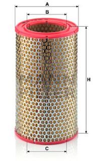 Фото 3 - Повітряний фільтр MANN C 16 153 (C16153)