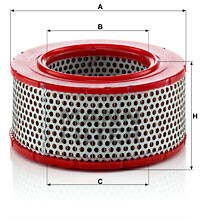 Фото 2 - Воздушный фильтр MANN C 1632 (C1632)