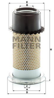 Фото 2 - Повітряний фільтр MANN C 16 334