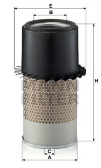 Фото 2 - Повітряний фільтр MANN C 18 328 (C18328)