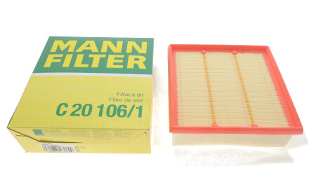 Фото 2 - Повітряний фільтр MANN C 20 106/1 (C201061)