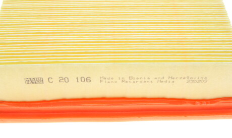 Фото 3 - Воздушный фильтр MANN C 20 106