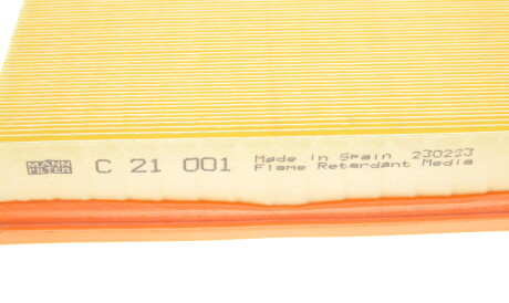 Фото 3 - Воздушный фильтр MANN C 21 001 (C21001)