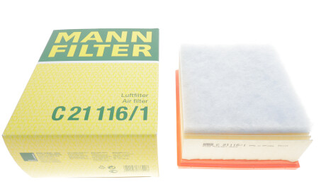 Фото 2 - Повітряний фільтр MANN C 21 116/1 (C211161)