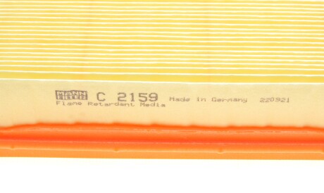 Фото 3 - Воздушный фильтр MANN C 2159 (C2159)