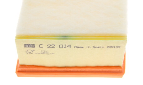 Фото 3 - Повітряний фільтр MANN C 22 014 (C22014)