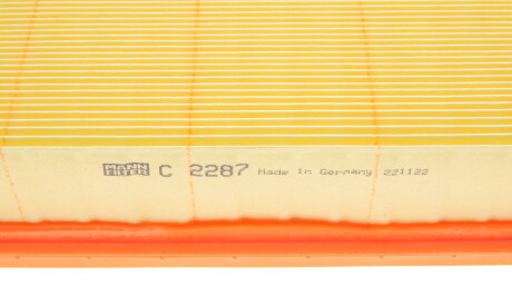 Фото 3 - Воздушный фильтр MANN C 2287 (C2287)