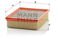 Фото 3 - Воздушный фильтр MANN C 24128/2 (C241282)