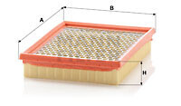 Фото 3 - Воздушный фильтр MANN C 2452 (C2452)