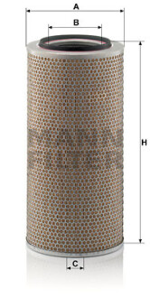 Фото 2 - Воздушный фильтр MANN C 24 650/1 (C246501)