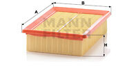 Фото 3 - Повітряний фільтр MANN C 25 100 (C25100)
