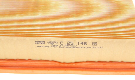 Фото 3 - Повітряний фільтр MANN C 25 146 (C25146)