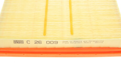 Фото 3 - Повітряний фільтр MANN C 26 009-2 (C260092)