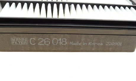 Фото 2 - Повітряний фільтр MANN C 26 018 (C26018)