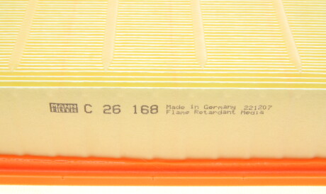 Фото 3 - Повітряний фільтр MANN C 26 168 (C26168)