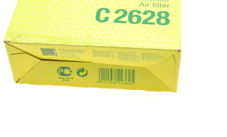 Фото 5 - Воздушный фильтр MANN C 2628 (C2628)