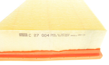 Фото 5 - Повітряний фільтр MANN C 27 004 (C27004)