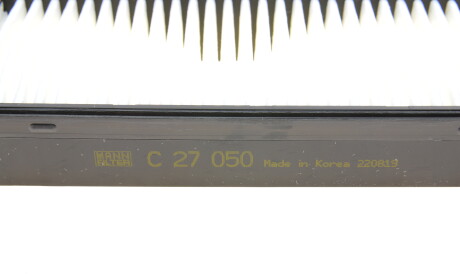 Фото 3 - Повітряний фільтр MANN C 27 050 (C27050)