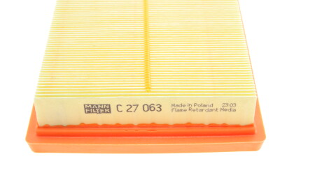 Фото 3 - Воздушный фильтр MANN C 27 063 (C27063)