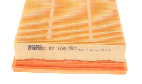 Фото 3 - Повітряний фільтр MANN C 27 105 (C27105)