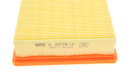 Фото 3 - Повітряний фільтр MANN C 2774/3 KIT (C27743KIT)