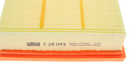 Фото 3 - Повітряний фільтр MANN C 28 043 (C28043)