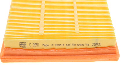 Фото 3 - Воздушный фильтр MANN C 2851 (C2851)