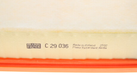 Фото 3 - Повітряний фільтр MANN C 29 036 (C29036)