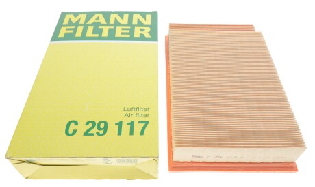 Фото 2 - Повітряний фільтр MANN C 29 117 (C29117)
