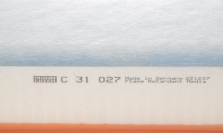 Фото 2 - Повітряний фільтр MANN C 31 027 (C31027)