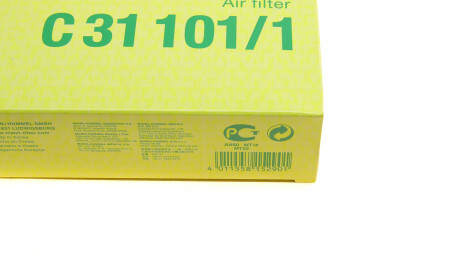 Фото 5 - Повітряний фільтр MANN C 31 101/1 (C311011)
