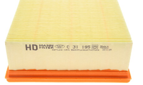 Фото 3 - Повітряний фільтр MANN C 31 195 (C31195)