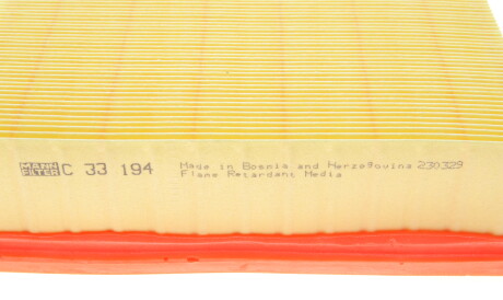 Фото 3 - Воздушный фильтр MANN C 33 194 (C33194)